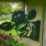 Goofy Cow Wall Art