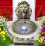 Large Lion Bowl Fountain