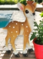 Baby Deer Statue