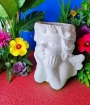 Cement Cherub Garden Planter