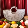 Large Open Weave Seagrass Basket