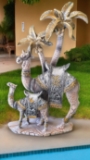 Double Camels Statue