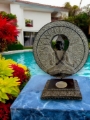 Large Buddha Plaque Tealight Holder