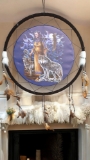 Large Native American Indian Dream Catcher