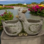 Cuddling Ducks Double Garden Planter