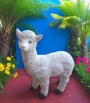 Garden Alpaca Statue
