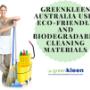 Eco-friendly cleaning service