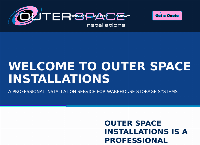 Outer Space Installations's website