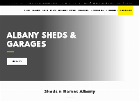 Sheds N Homes Albany's website