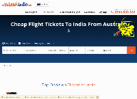 MyTicketstoIndia Australia's website