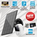 Elinz Wireless IP Camera 1080P WiFi Security CCTV Wire-Free Battery Waterproof Solar Panel 32GB