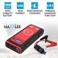 Maxxlee 1500A Car 12V Vehicle Portable Emergency Jump Starter & Battery Charger 20000mAh Wireless Charging Power Bank