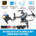 MJX Bugs 5W 4K GPS RC Drone 5G WiFi Camera Quadcopter Brushless Motor B5W 3x Batteries Elinz
