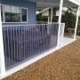 Tint acrylic panels installed to spa pool fence