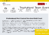 Tom's Pest Control Gold Coast's website