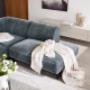 BoConcept Modena designer corner sofa with lounging unit, stone grey