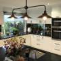 Kitchen appliances and lights