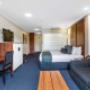 Well-equipped guest room