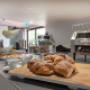 Assorted breakfast items