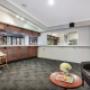 Spacious lobby