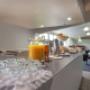 Spacious breakfast area
