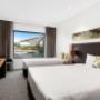 Guest room with flat-screen television