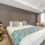 Spacious guest room