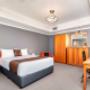 Spacious guest room