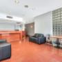 Spacious lobby