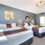 Spacious room with queen beds