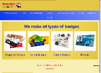 BadgeStore's website