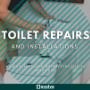 Toilet repairs