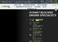 VIP Drains's website