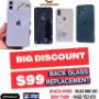 IPhone back glass repair from 80$