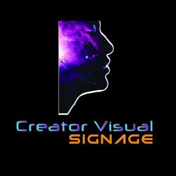 creator visual signage