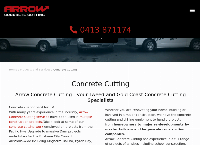 Arrow Concrete Cutting Tweed Heads | Your Concrete Specialist's website