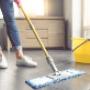 Kitchen floor cleaning