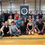 Our first group of successful ladies passing the Defence Fitness Assessment.