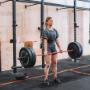 Nicola performing a deadlift