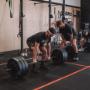 Marcus getting warmed up for a 3RM deadlift