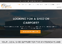 Tropical Sheds's website
