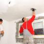 working on ceilings