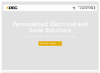 KDEC Electrical & Solar's website