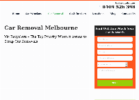 Car removal's website