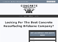 Concrete Resurfacing Brisbane's website