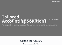 Carters Tax Advisory