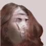 moving painted face