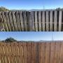 Timber fence pressure cleaning gold coast