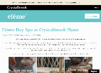 Eléme Day Spa at Crystalbrook Flynn's website