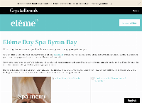 Eléme Day Spa Byron Bay's website